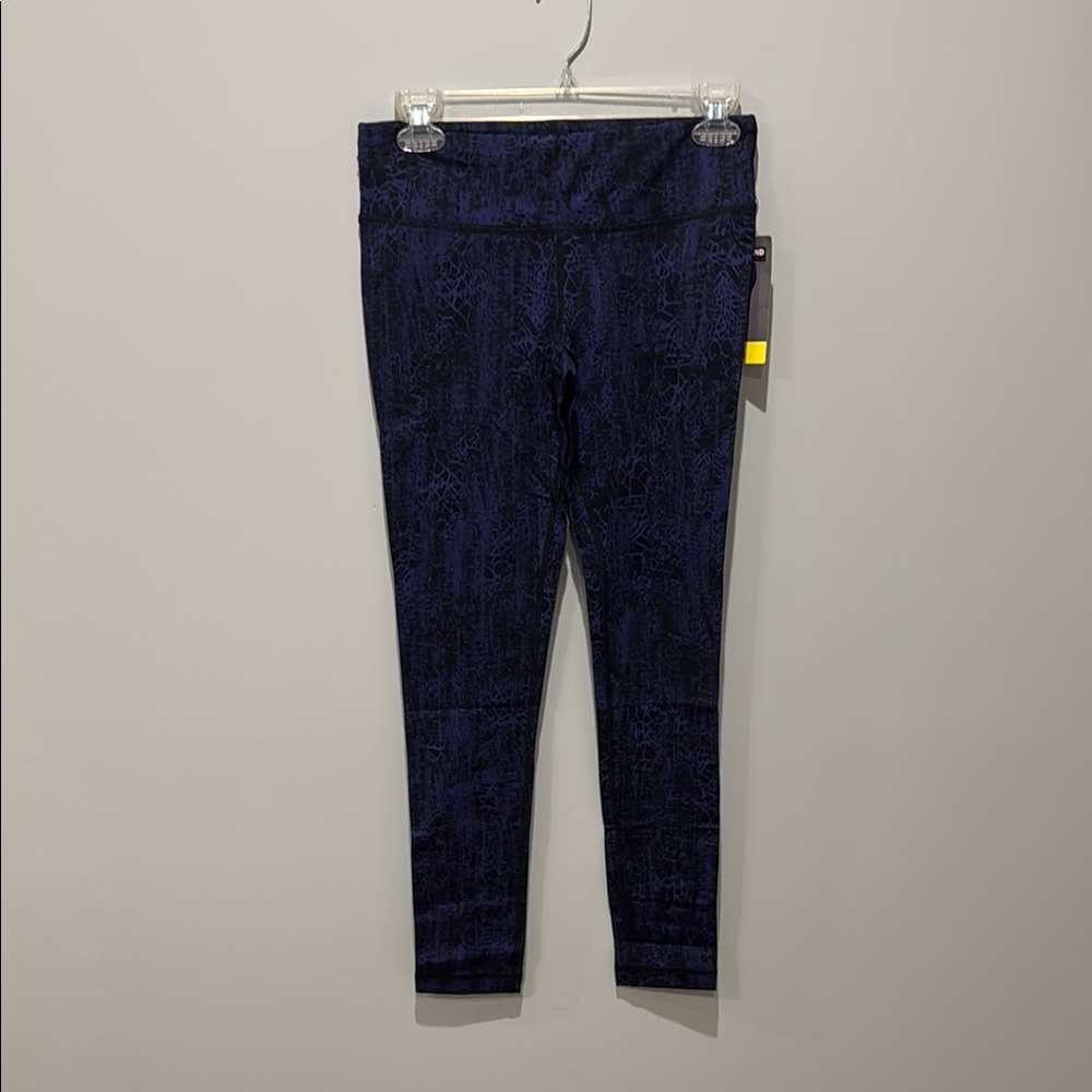 Kirkland Signature Blue Patterned Leggings - Picture 1 of 3